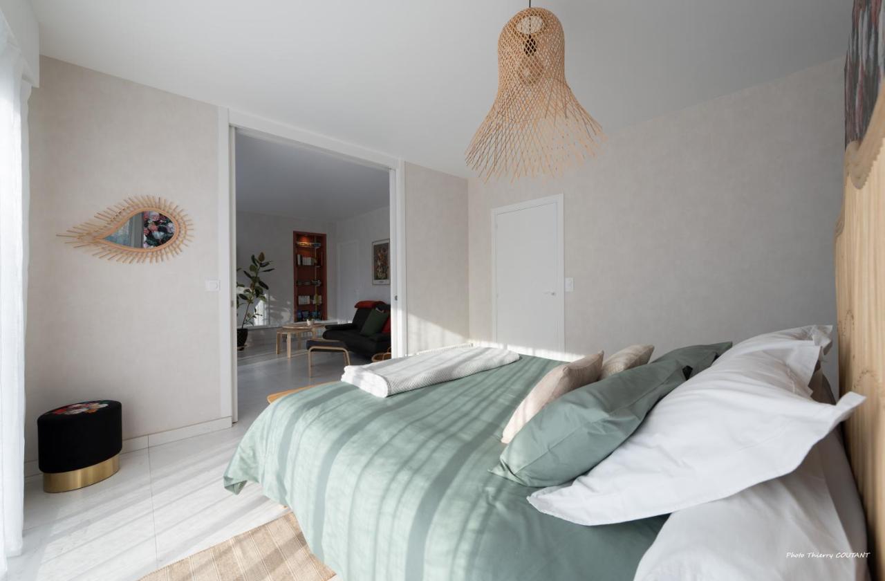 Agape, Elegant T2, 4 Etoiles, Plage Et Gr34 3Km, Centre Ville 750M Фуенан Екстериор снимка